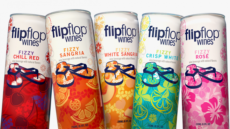 Flip flop wine