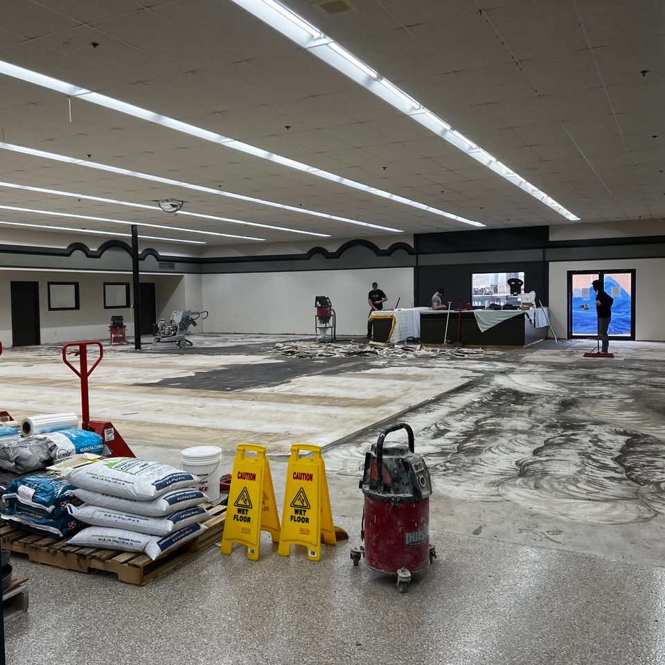 Tearing up floor 2