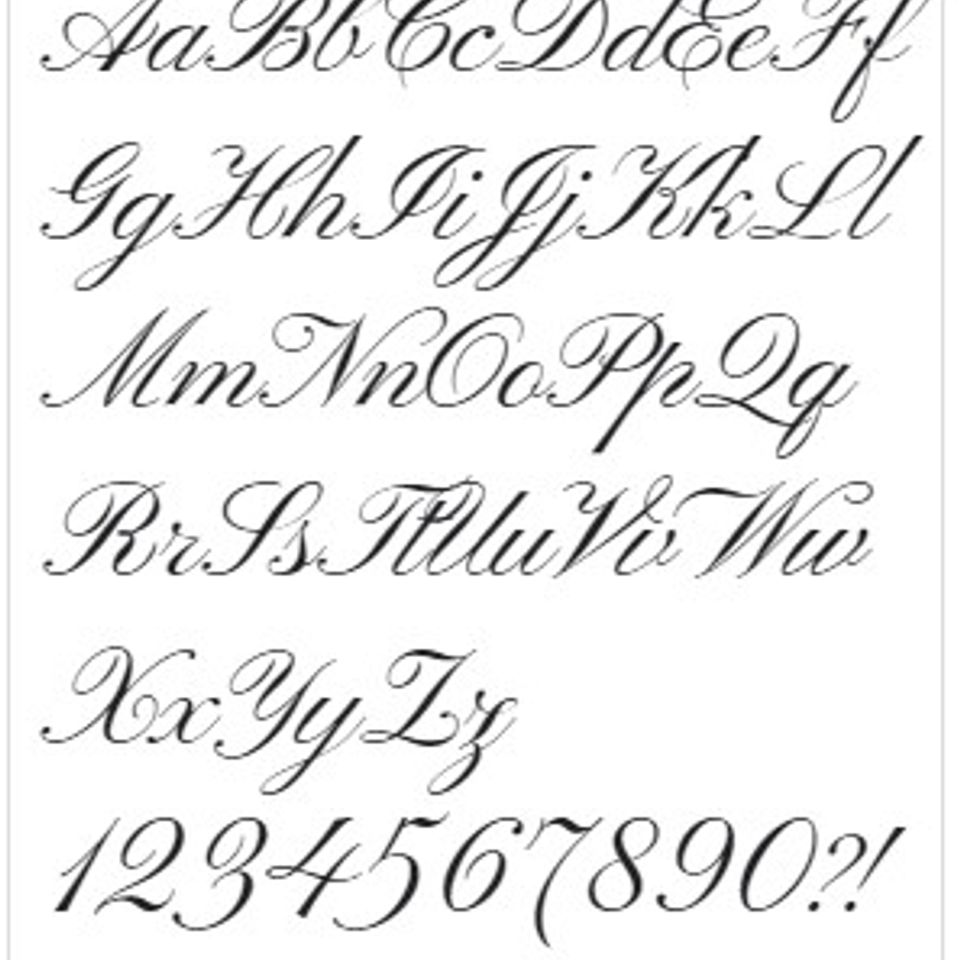 Pinyon script