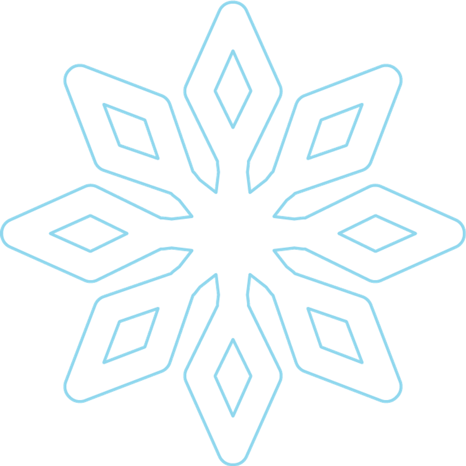 Seasons   winter winter snowflakes 08 blue