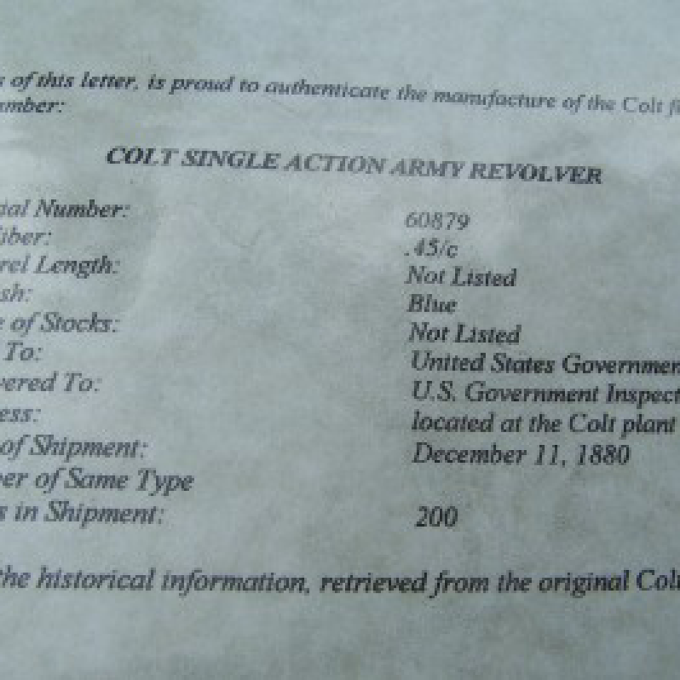 Colt martial m1873 saa  id'ed soldier us 3rd cav720170912 29280 1wdn2qt