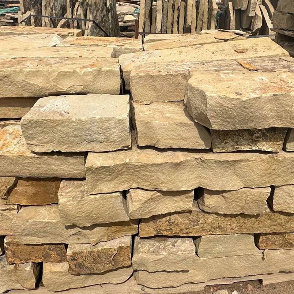 Cowboy buff strip stone