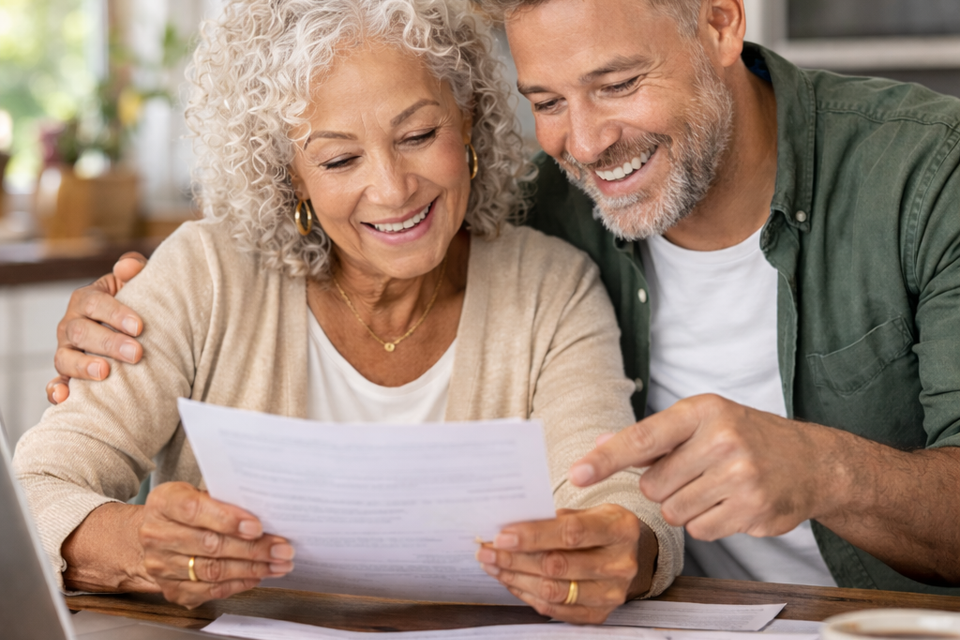 Older white couple
