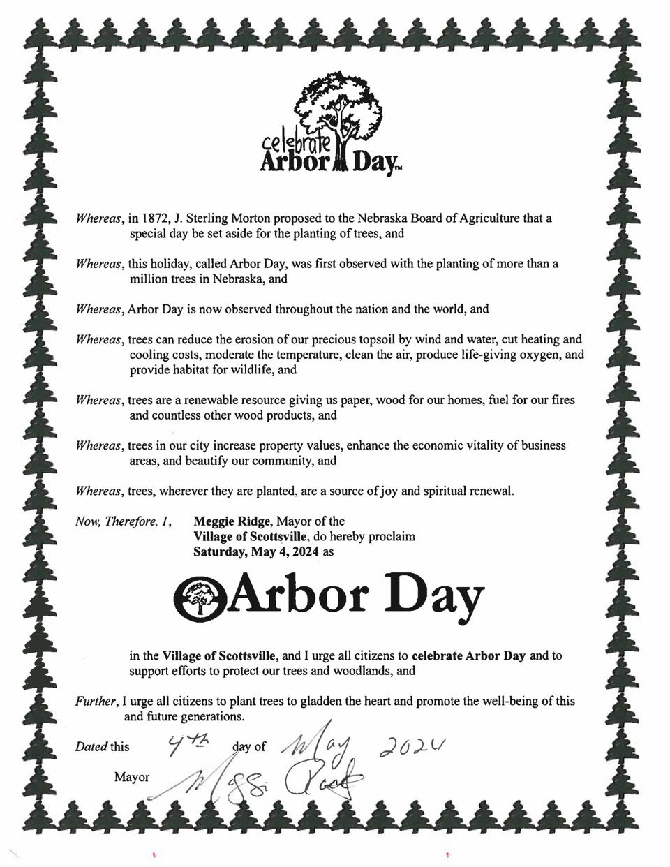 Arbor day 2024