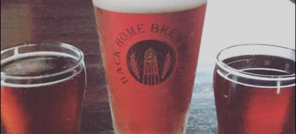 Beer w logo glasses