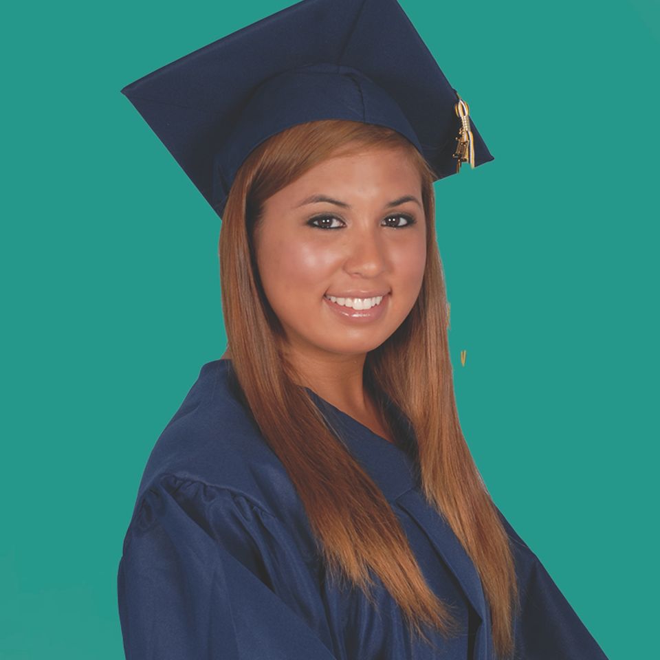 Graduation portrait