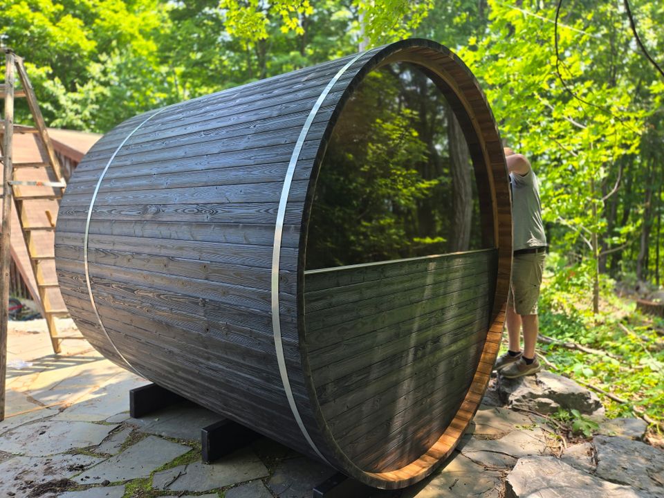 Hto round sauna