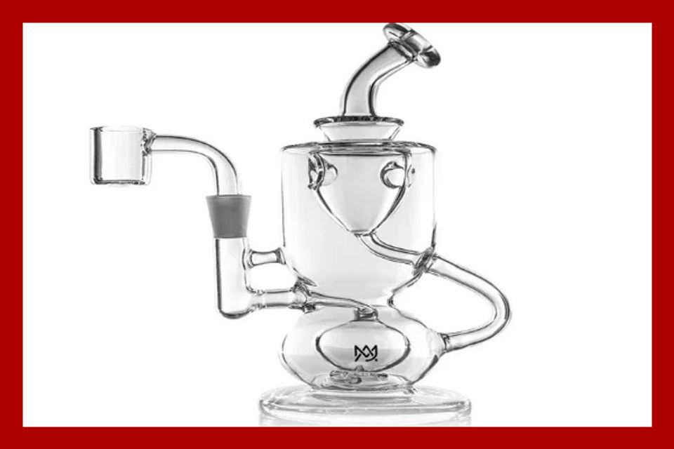 MJ Arsenal Gold Titan - Mini Rig Water Pipe