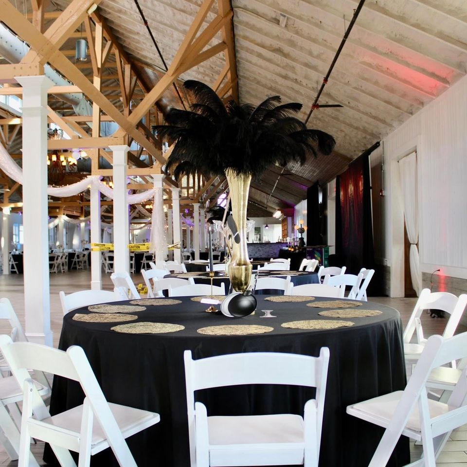 Palace of riverbend wedding venue   prom setup