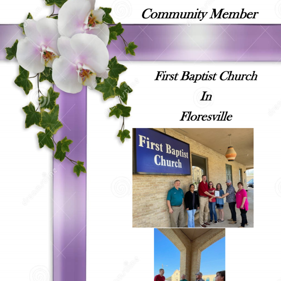 First baptist community member