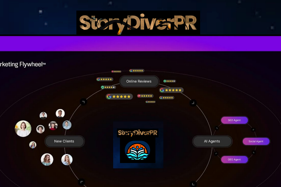 StoryDiverPR Review Marketing Flywheel
