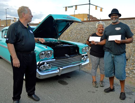 Car show 2nd and 3rd place