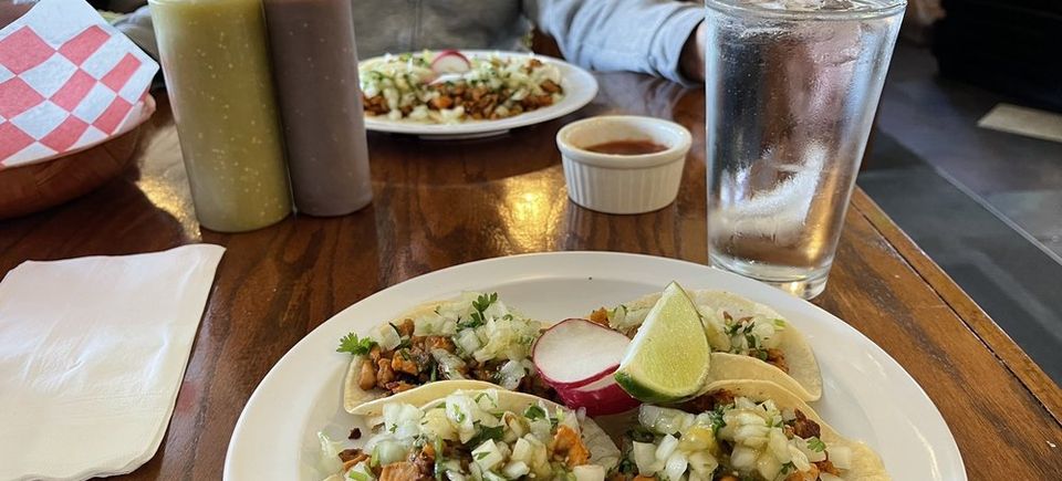 Taqueria franco taco plates