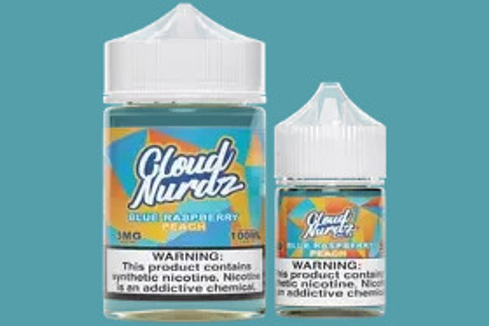 Cloud Nurdz Blue Raspberry Peach