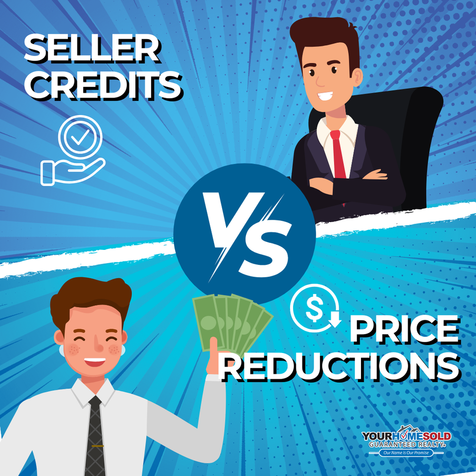 Seller credits vs price reductions