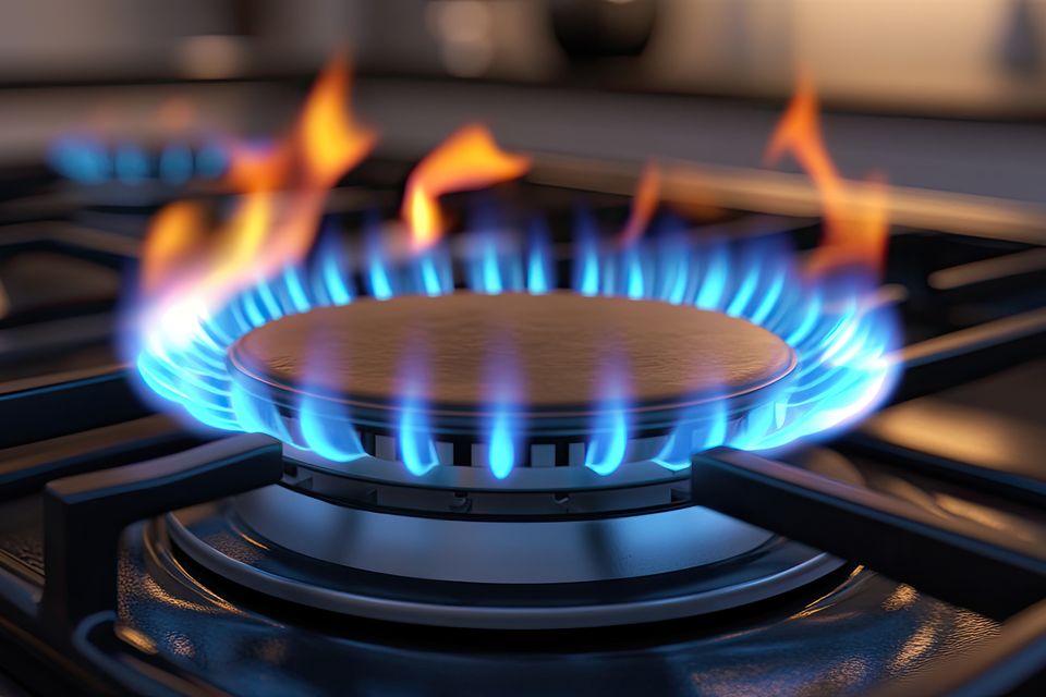 Gas line and appliance installation