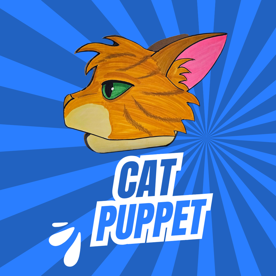 Cat puppet