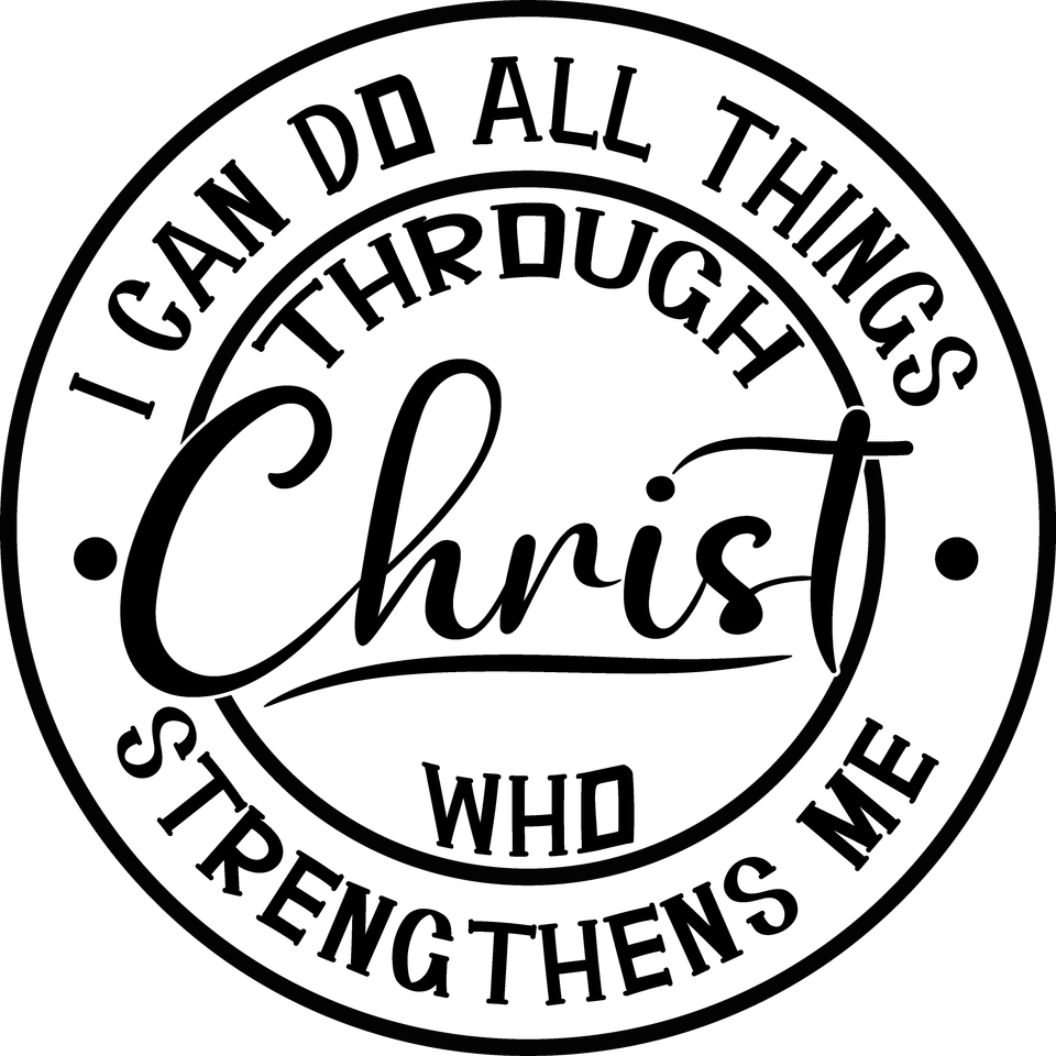 Faith   i can do all things through christ who strengthens me