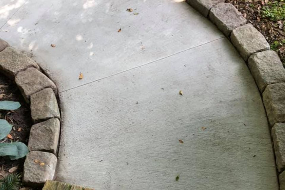 Concrete walkway3
