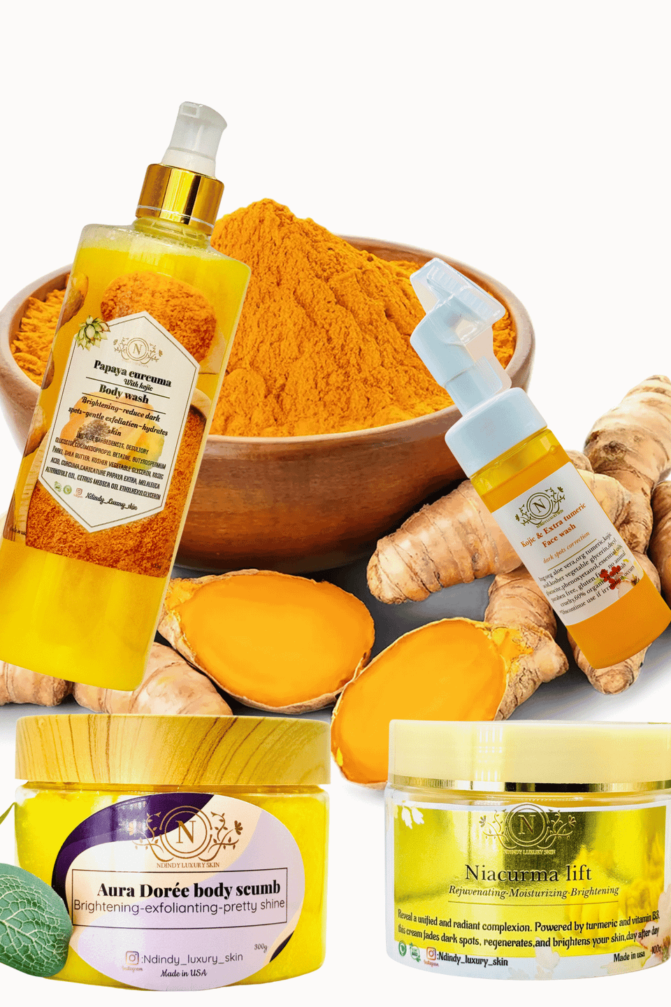 Tuneric wash cream scrub