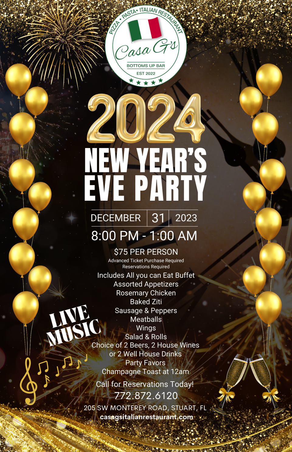 Casa g's new year's eve party updated 11 14 23