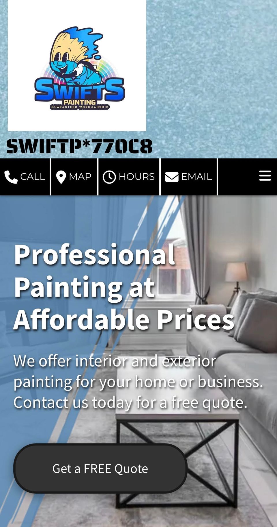 Swifts painting home