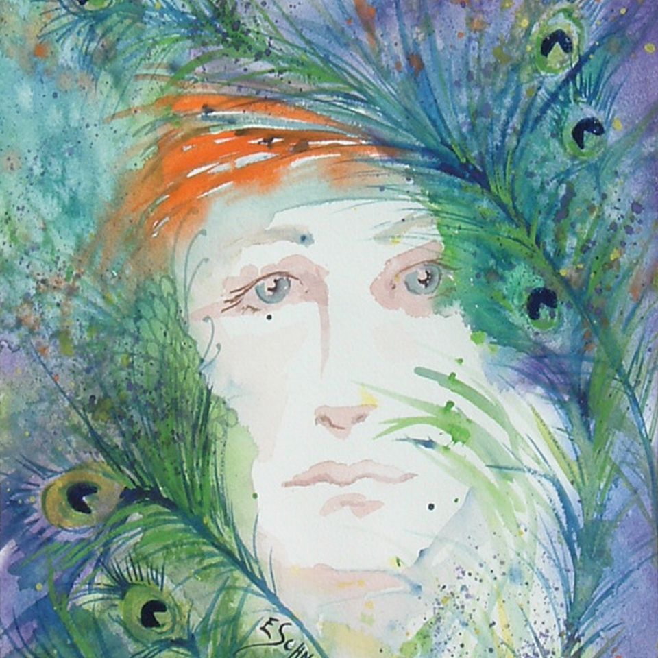 Peacock lady lg