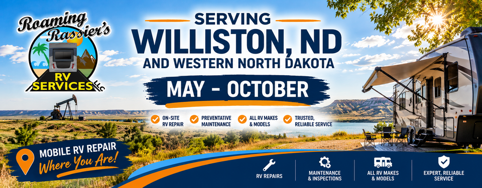 Western north dakota rv repair banner