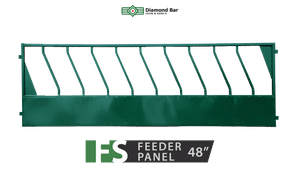 Diamond bar feeder panels