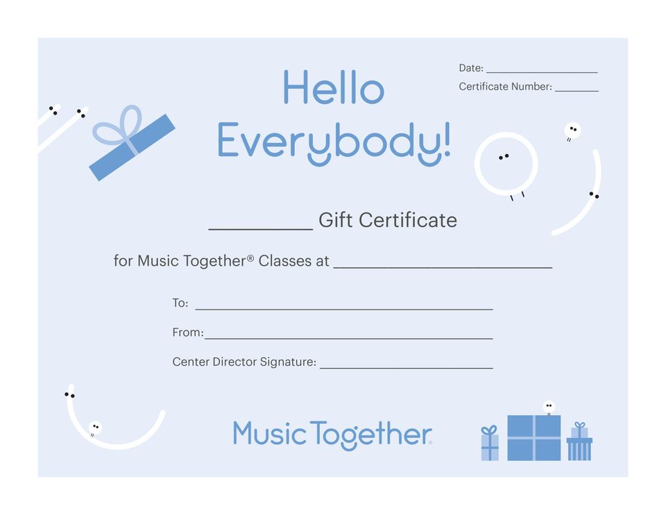 Tgm gift certificate