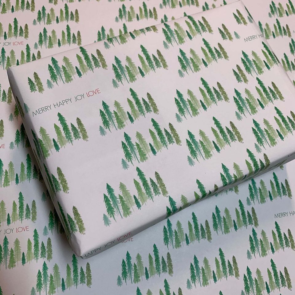 Merryhappyjoywrappingpaper