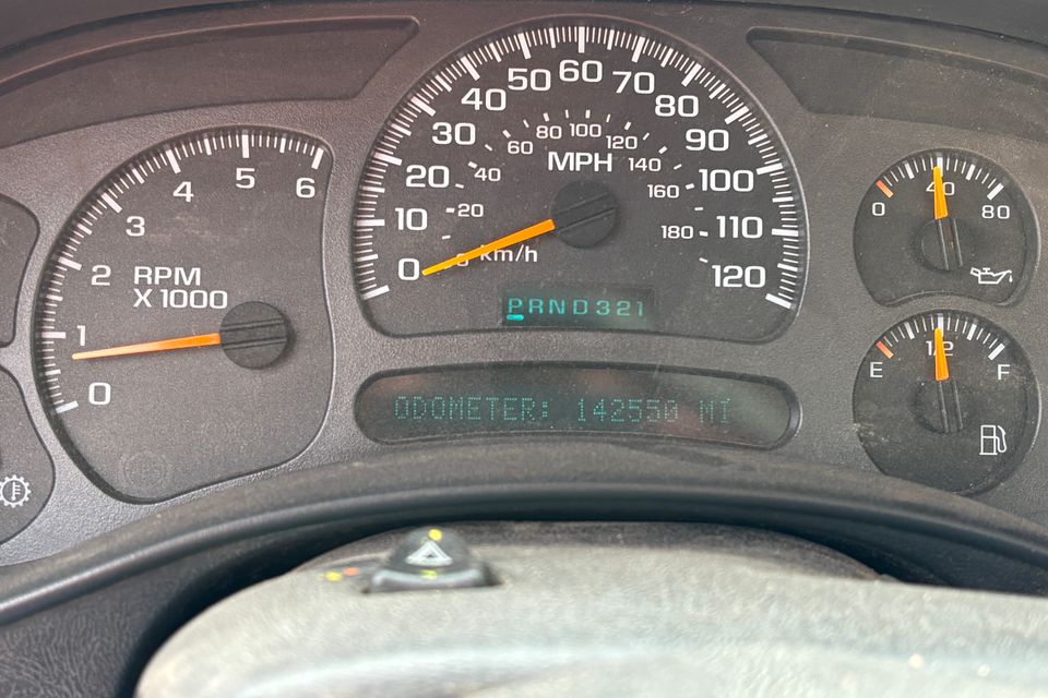 2003 pickup miles