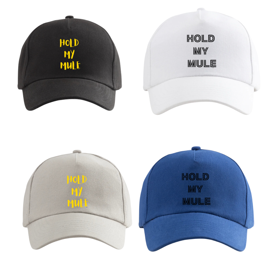 Hold my mule caps 