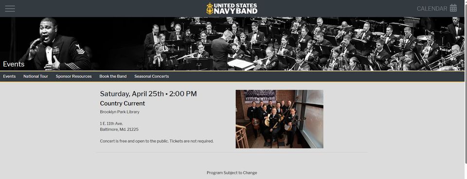 United states navy band