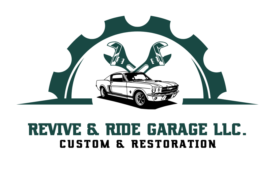 Revive & Ride Garage, LLC. logo representing founder Dominic Garcia