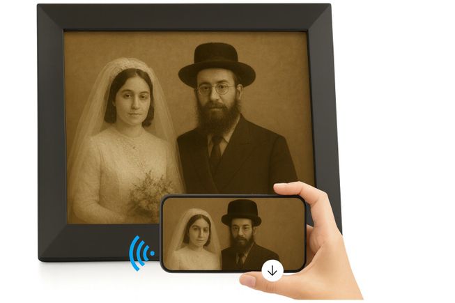 Digital frame photo scan solutions