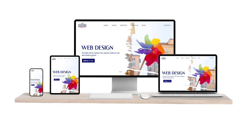 Web design home page cropped bg removed retouched 3.romelio font