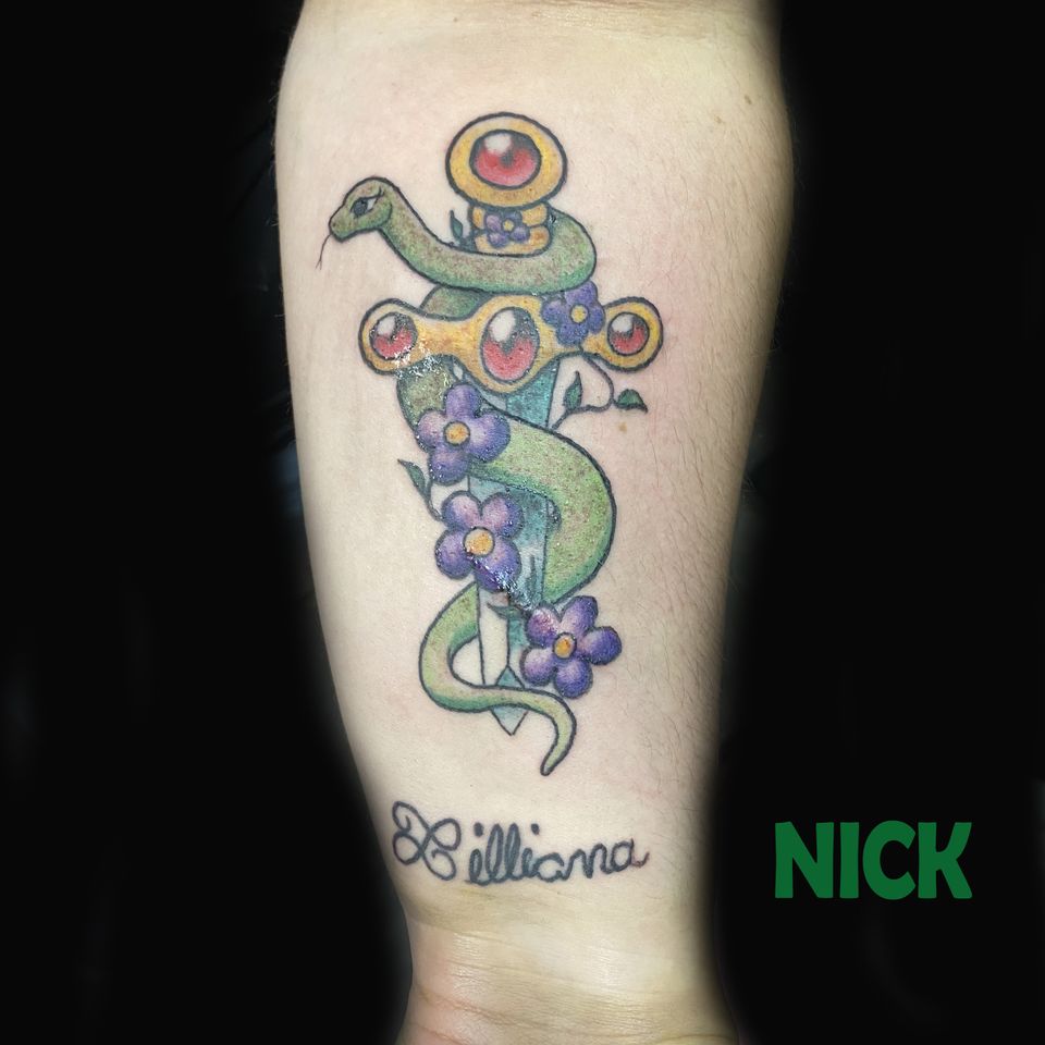 Nick snake and dagger