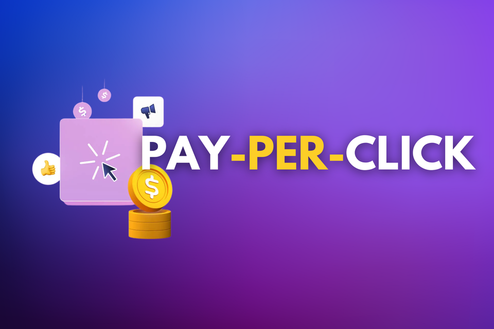 Purple and white smartphone playful facebook cover 