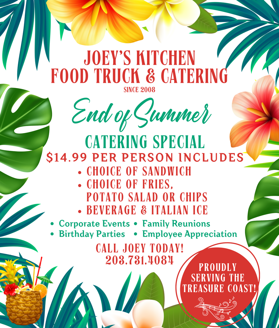 Joey's kitchen summer catering