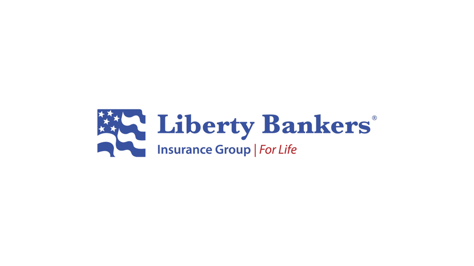 Liberty bankers logo (full white board)