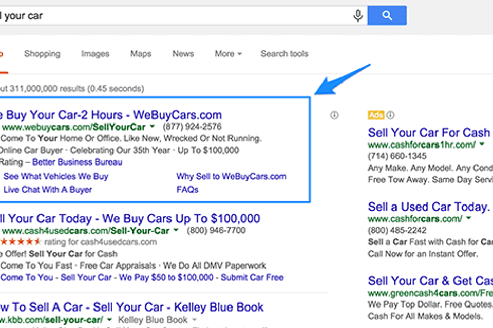 Google ads blog post graphic