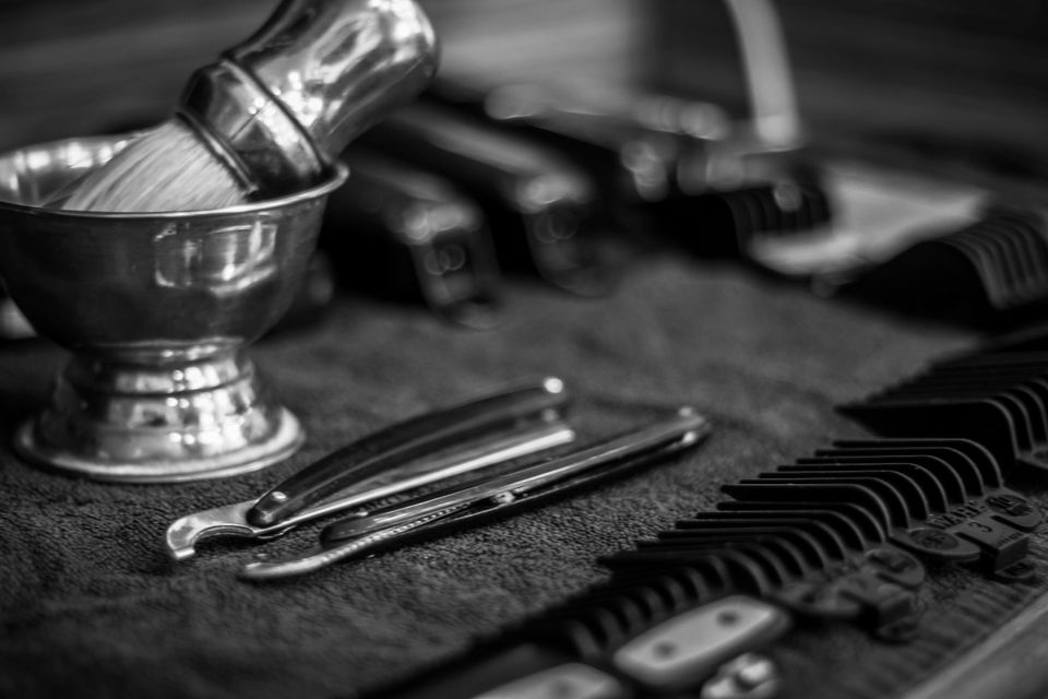 The place barbershop tools