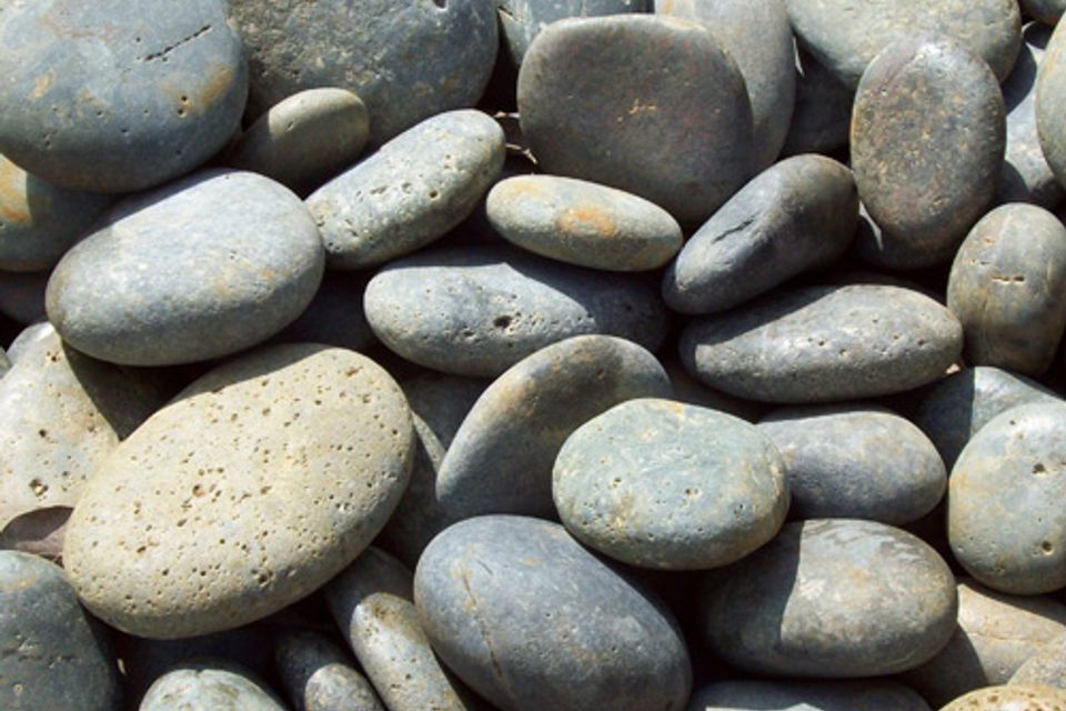 Mexican beach pebbles