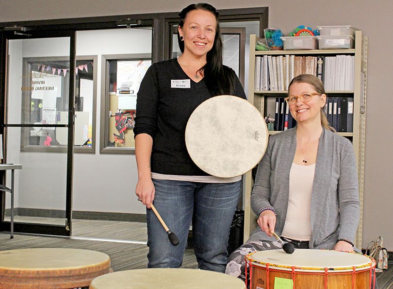 9 as drumming circle