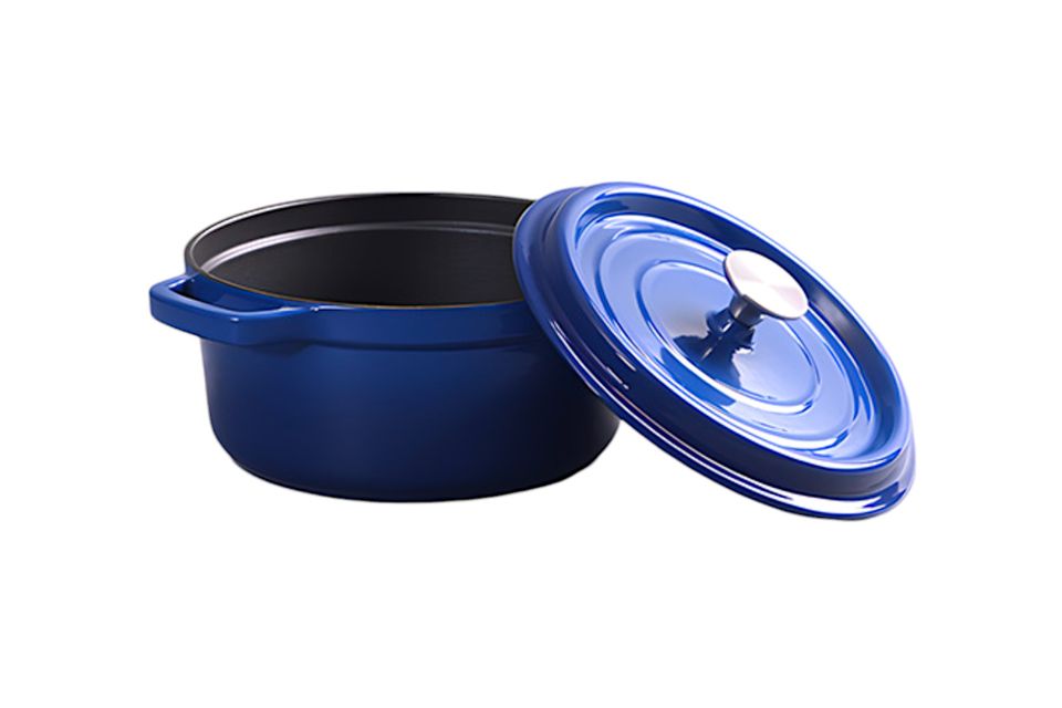  2 blue dutch oven  photoroom