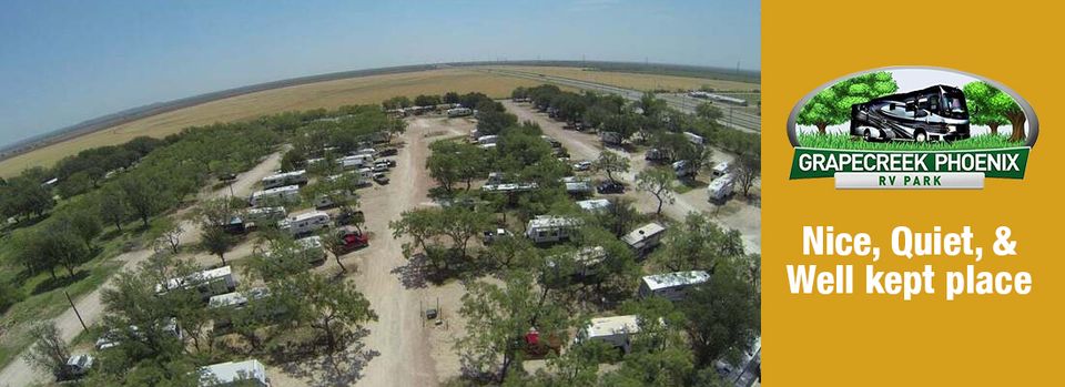 Grape creek rv park banner1