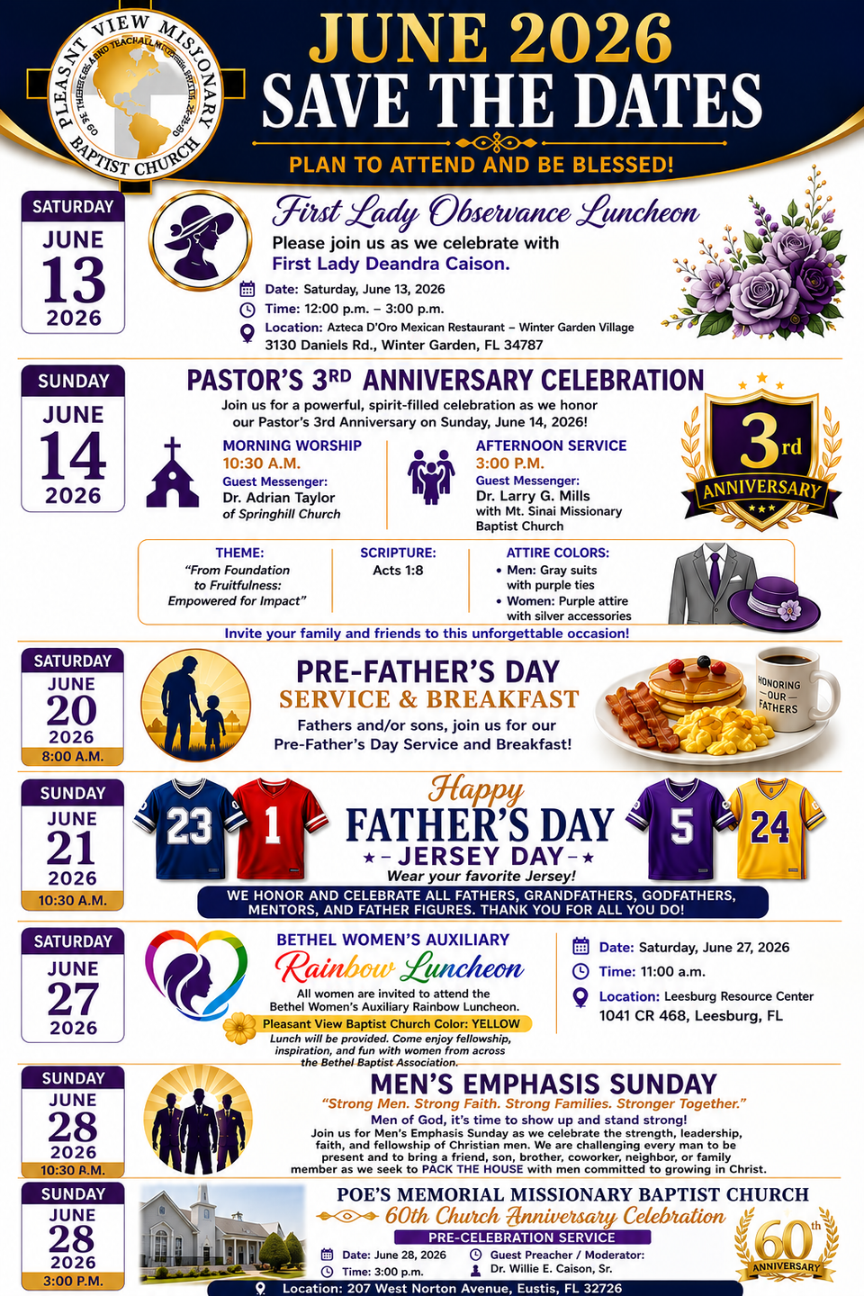 June save the date