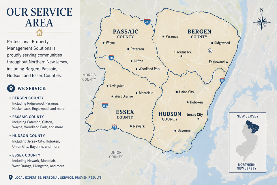 Our service area