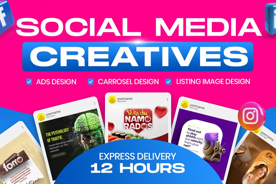 Do social media advertising design facebook ad creative56998